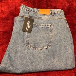 PLUS SLIM STRAIGHT LEG JEAN TRUE BLUE